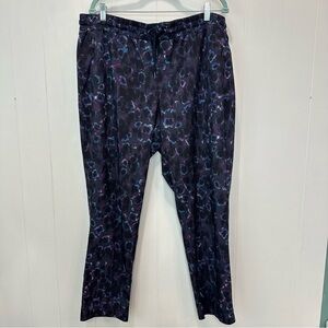 Champion Multicolor Print Straight Leg Athletic Drawstring Pants Size XXL